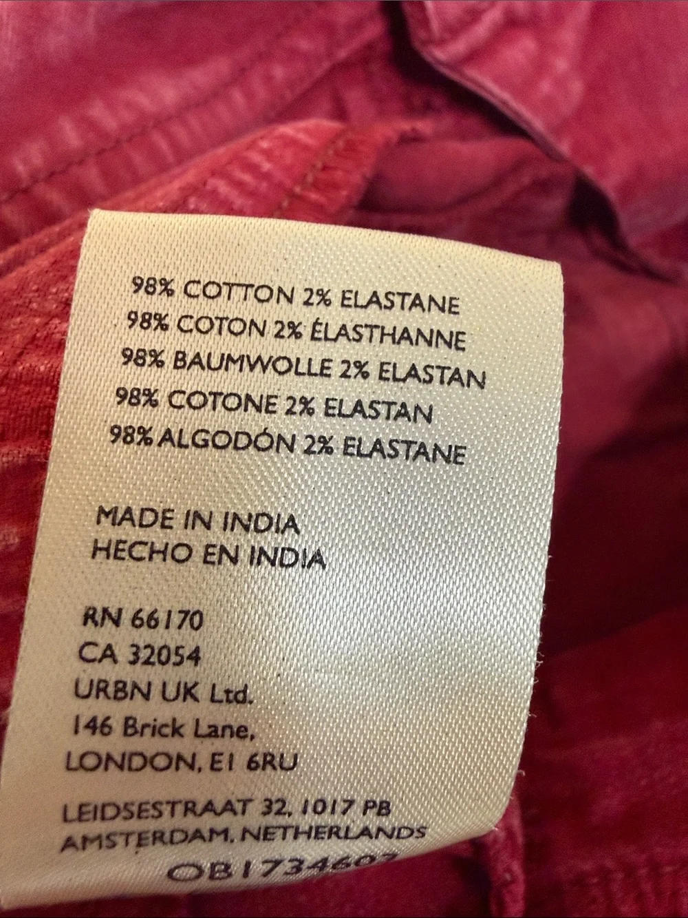 Free People Raspberry Straight-Leg Utility Jeans